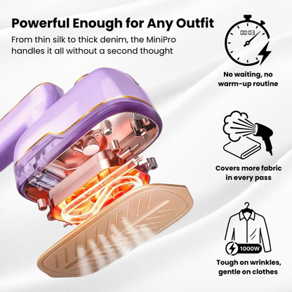 Form and Finish™ MiniPro 2-in-1 Steamer & Iron