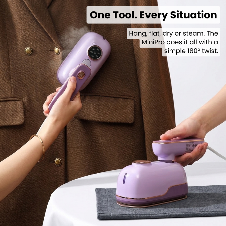 Form and Finish™ MiniPro 2-in-1 Steamer & Iron