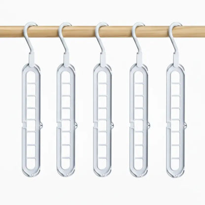 5-Piece Space-Saving Hanger Set
