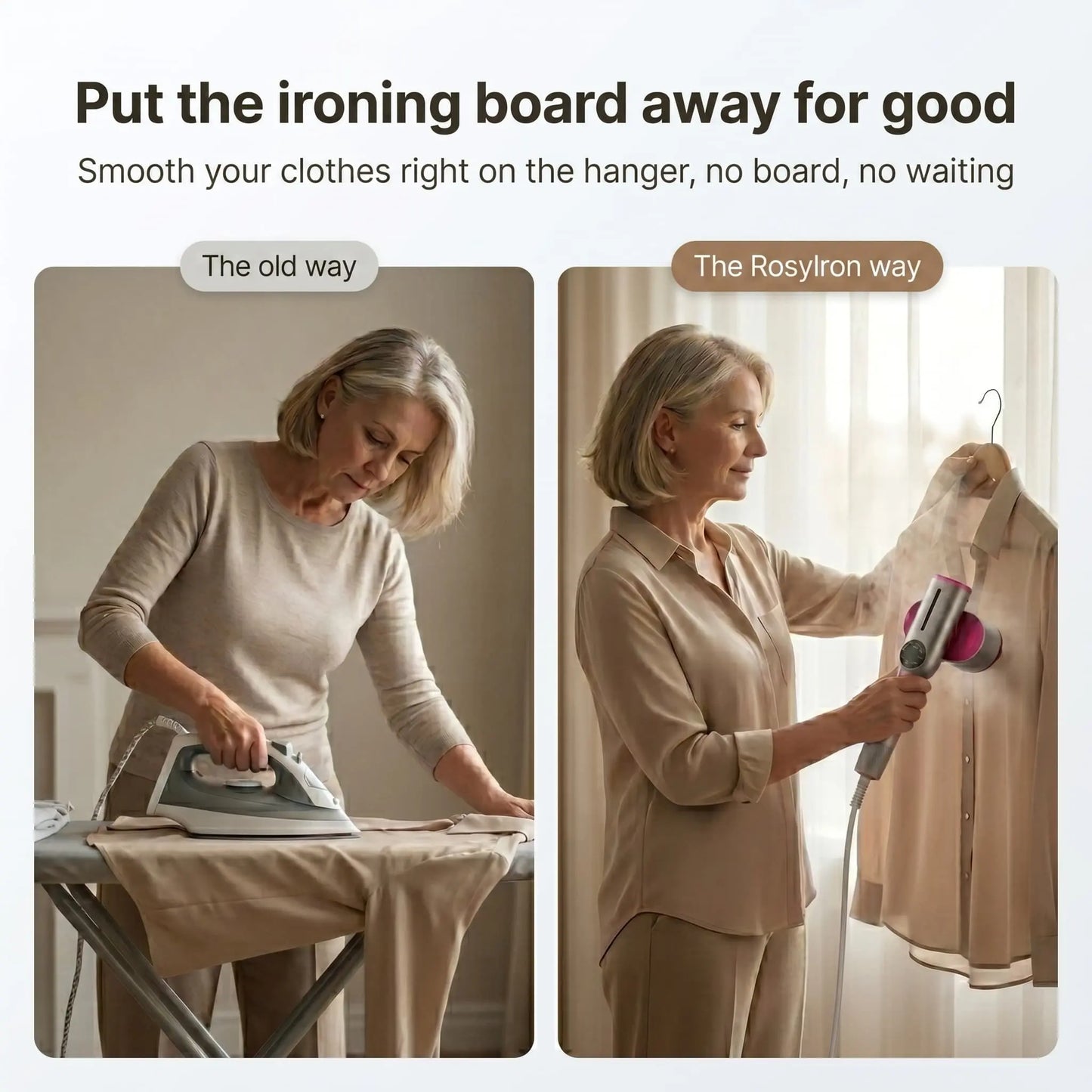Form and Finish™ SteamerPro 2-in-1 Steamer & Iron