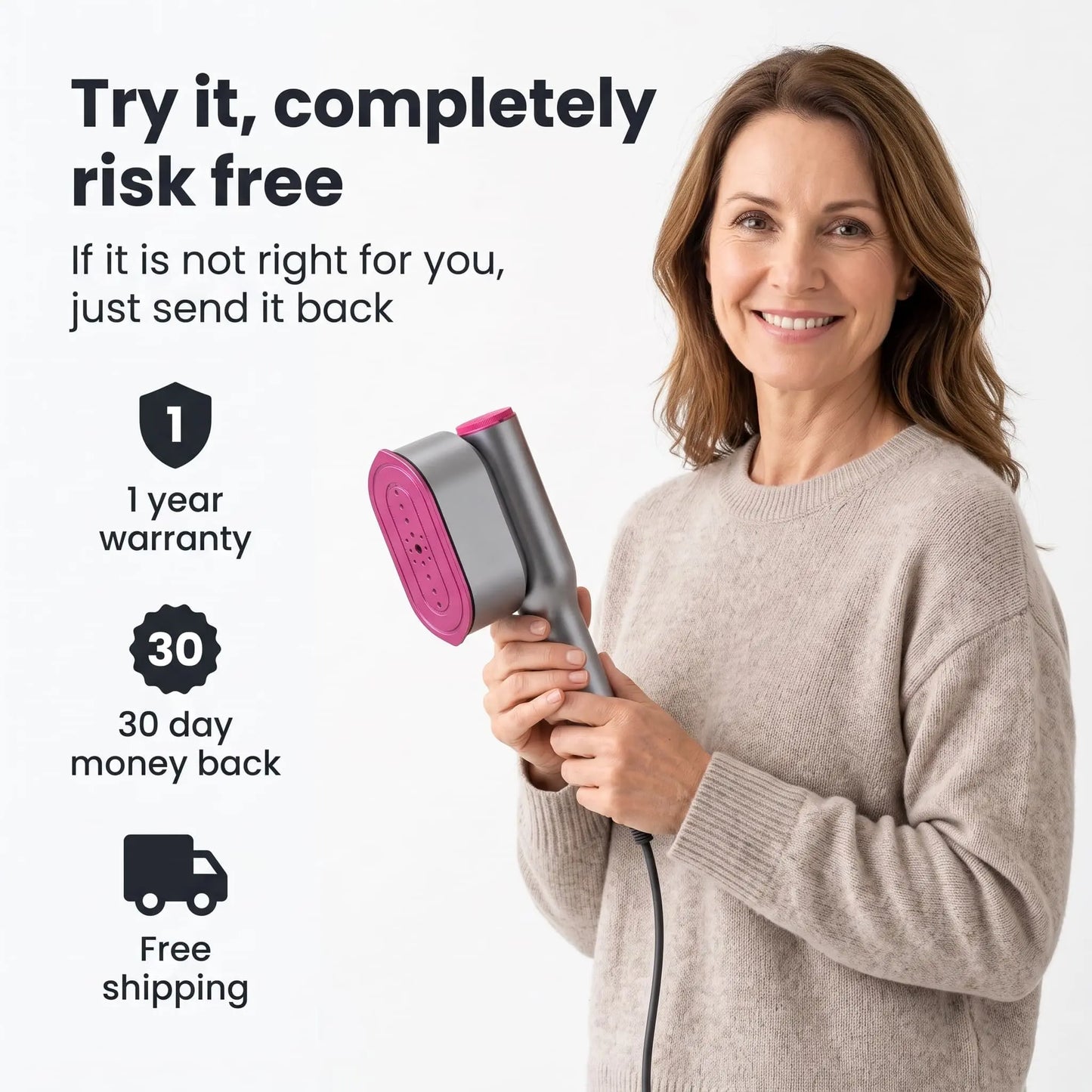 Form and Finish™ SteamerPro 2-in-1 Steamer & Iron